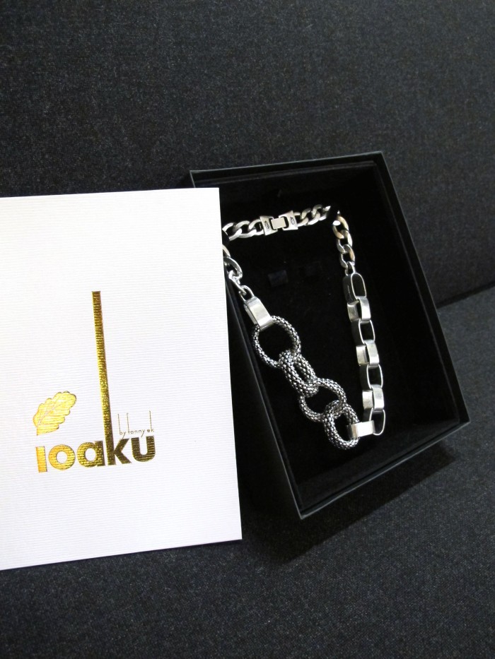 Lonk of life silver necklace Ioaku by Fanny Ek 