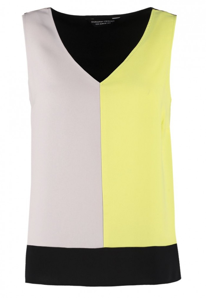 Colorblock top from Dorothy Perkins