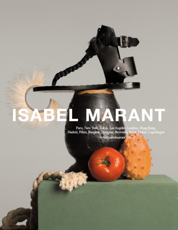 Isabel Marant spring 2015 leather sandal