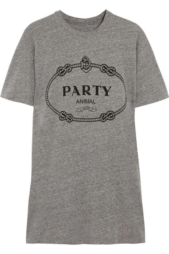 Party Animal grey t-shirt from Brian Lichtenberg