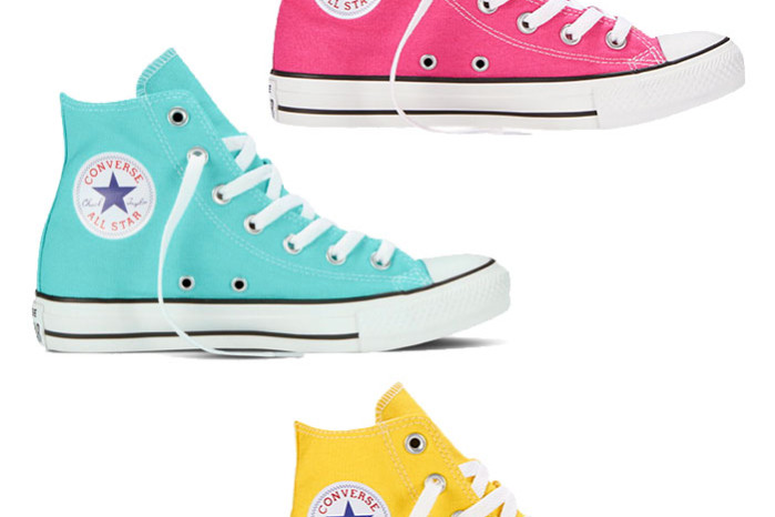 Converse high top in colors